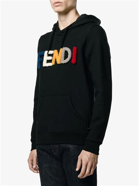 fendi black sweatshirts for 990|Fendi Hoodies for Men .